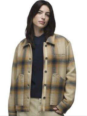 NWT Prana Bridges Flannel women's jacket